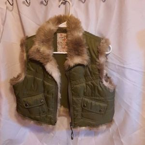 Rue21 faux fur vest